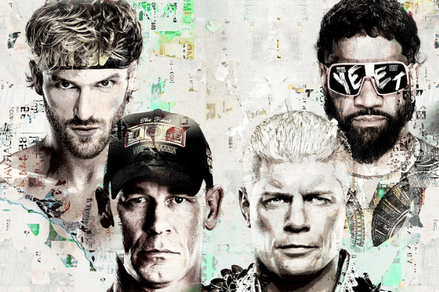 John Cena continues his quest to 'ruin' wrestling as he tags up with YouTuber Logan Paul to battle Cody Rhodes and Jey Uso at Money In The Bank 2025.