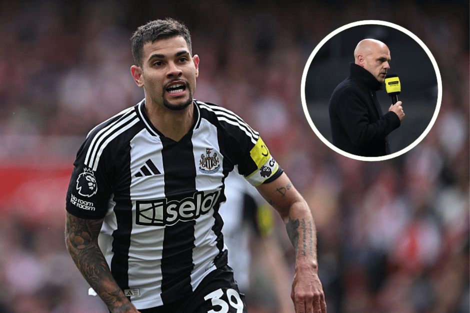 Bruno Guimaraes has hit back at Danny Murphy after criticism over his athleticism.