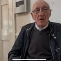 Retired miner John Wood, 86, of Washington who has looked back on his days when he worked on the Metro system.