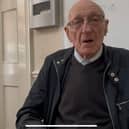 Retired miner John Wood, 86, of Washington who has looked back on his days when he worked on the Metro system.