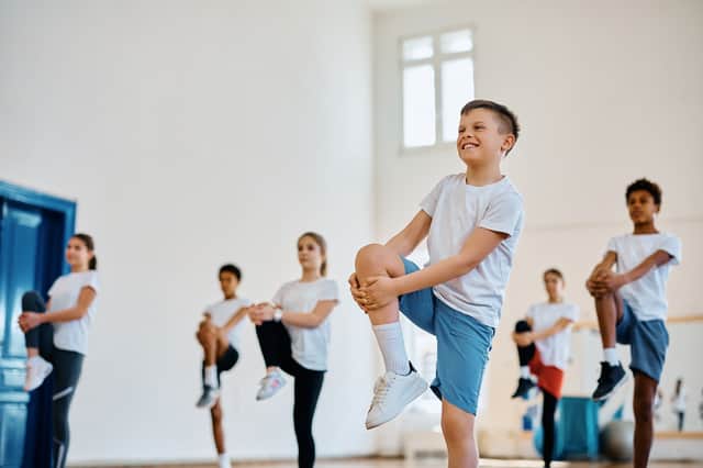 93 per cent of young people believe that PE is important