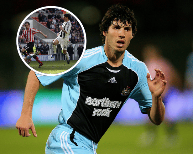 Albert Luque has revealed he was 'never happy' during his time at Newcastle United