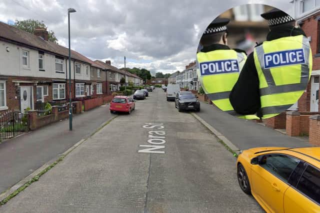 A South Tyneside dad was caught with a double drug stash when police raided his home eight days before Christmas, a court heard.