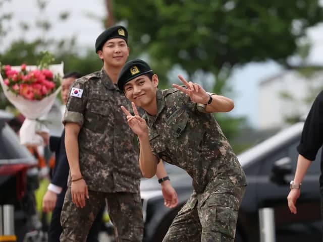 RM and V are the latest K-Pop idols to have completed their mandatory military service - but are there exemptions for K-Pop acts?