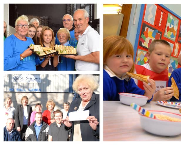 A selection of photos to show the difference Greggs makes in South Tyneside.
