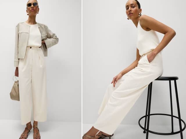 M&S is back online are we are ordering these perfect everyday Barrel Leg Trousers 