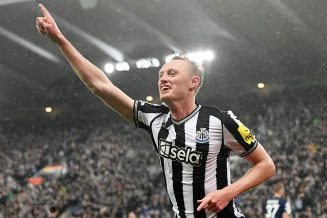 Newcastle United midfielder Sean Longstaff