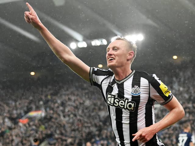 Newcastle United midfielder Sean Longstaff