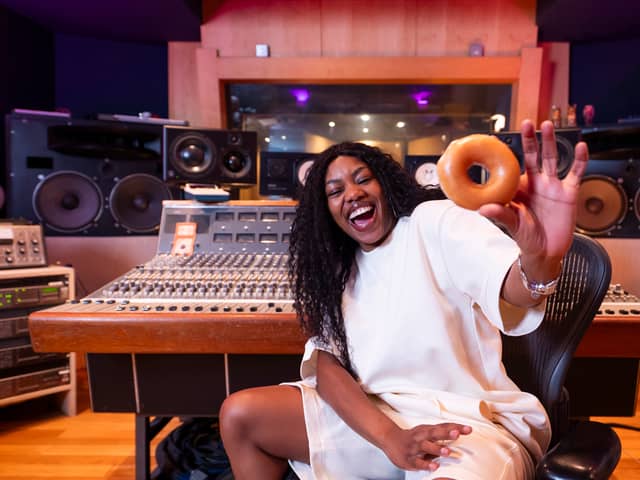 British rap legend Lady Leshurr launches new diss track single 'We Run This Glaze' to support Krispy Kreme's "Faux-G Upgrade."