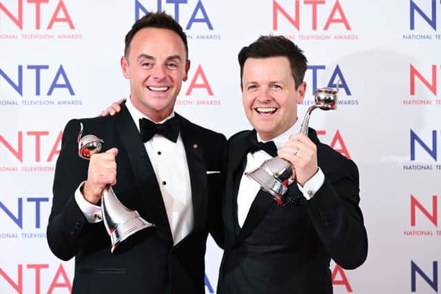Ant and Dec are lifelong Newcastle United fans.