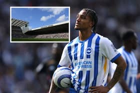 Brighton forward Joao Pedro has been linked with a move to Newcastle United this summer. 