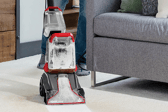  The lightweight Bissell PowerClean offers deep-cleaning power in a compact, easy-to-store unit