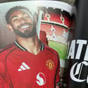 Matheus Cunha has been pictured in the new Manchester United kit