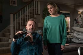 Lee Mack and Sally Bretton 