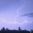 A weather warning for thunderstorms has been issued.