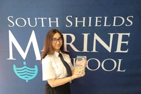 A South Shields Marine School engineering student has won a national award