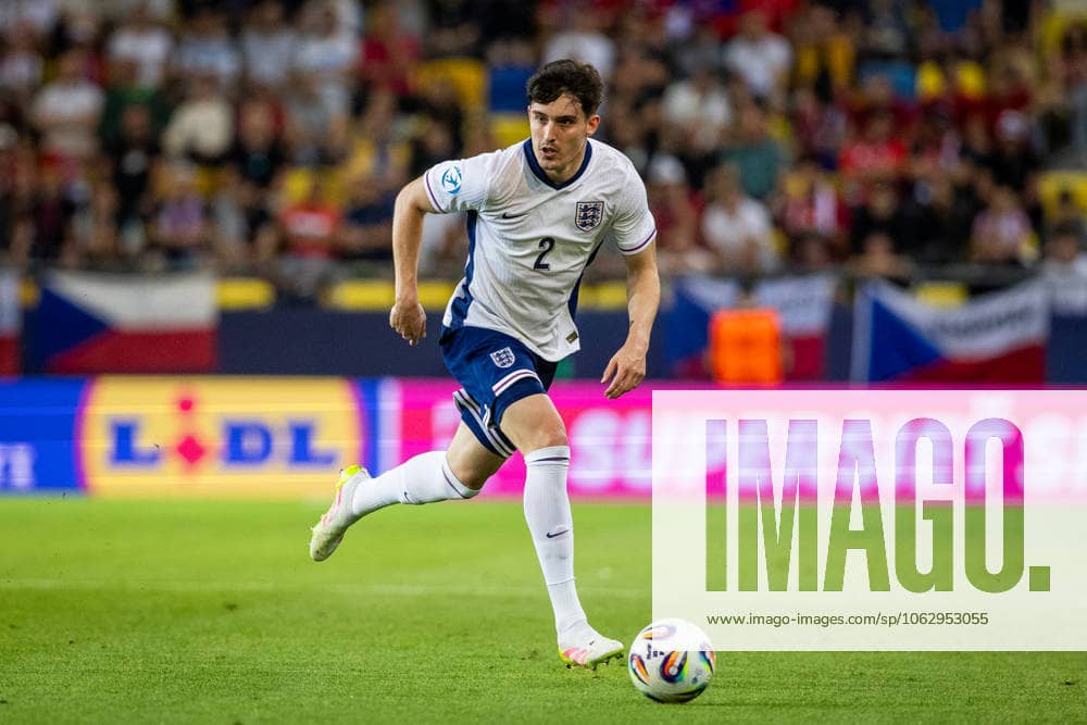 Tino Livramento of England during the UEFA European Under-21 Championship 2025 Group B football match between Czechia U21 and England U21. Stadium DAC Arena Mol Arena, Dunajska Streda, Slovakia, June 12, 2025. Photo by Branislav Racko Copyright: xx 080A6114