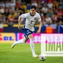 Tino Livramento of England during the UEFA European Under-21 Championship 2025 Group B football match between Czechia U21 and England U21. Stadium DAC Arena Mol Arena, Dunajska Streda, Slovakia, June 12, 2025. Photo by Branislav Racko Copyright: xx 080A6114
