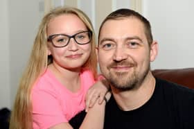 Memories of the South Shields father and daughter who both landed roles in the same film.