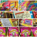 Some of the imported sweets seized by South Tyneside Council for  'inaccurate' ingredient information or 'labelling issues'