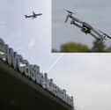 Newcastle Airport has seen a 512% increase in drones illegally entering the airport's airspace.