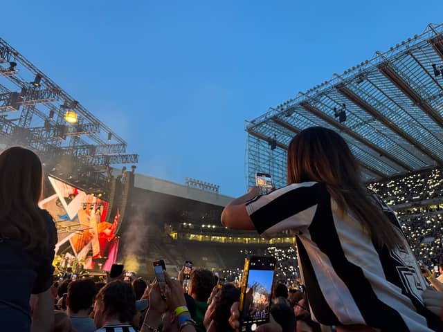 St James Park was a sea of black and white for the three shows