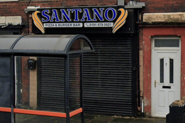 Santano Burger Bar, on Victoria Road East, in Hebburn.
