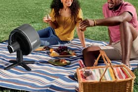 Perfect for picnics, Shark's Flexbreeze can run for up to 24 hours - and it's weatherproof