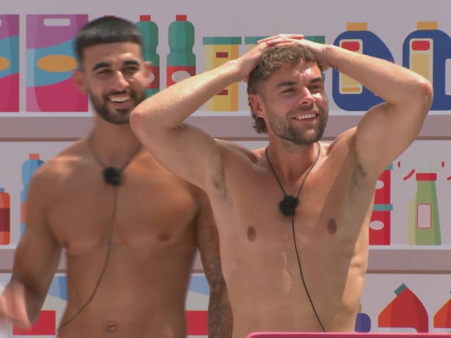 Shea and Harry in Love Island series 12 episode 7