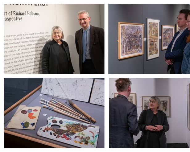 The works of Richard Hobson are being shown in an exhibition at South Shields Museum & Art Gallery, until November.