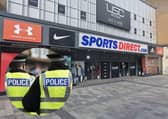 A mum went on a £300 shoplifting spree at Sports Direct using a device to remove security tags from clothing.