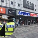 A mum went on a £300 shoplifting spree at Sports Direct using a device to remove security tags from clothing.