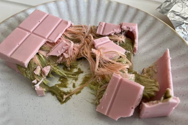 Angel hair chocolate