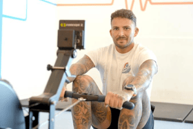Karl Bainbridge, from South Shields, is in training to row across 3,000 miles across the Atlantic Ocean for charity.