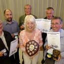 TV weather girl Wincey Willis was on hand to present the prizes at the Red Machine Allotments presentation night in Sunderland in August 2010.