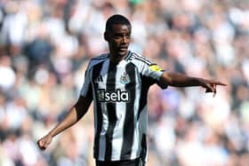 Alexander Isak of Newcastle United reacts during the Premier League match between Newcastle United FC and Everton FC at St James' Park on May 25, 2025 in Newcastle upon Tyne, England. 