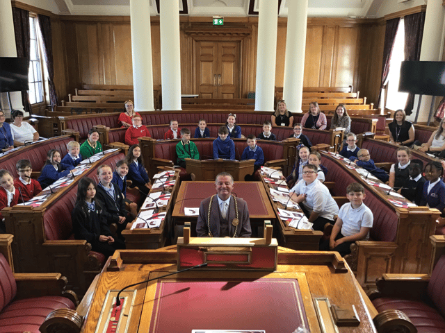 Pupils from across WISE Academies' schools in the North East took part in the first Pupil Leadership Team meeting at South Shields Town Hall.