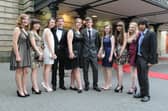 Nine St Joseph's students took time out of their schedule to post for this great photo 12 years ago.