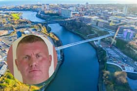 A brute who called himself "Raoul Moat" while stalking his ex-partner after a violent attack on her is behind bars.