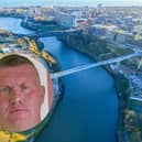 A brute who called himself "Raoul Moat" while stalking his ex-partner after a violent attack on her is behind bars.