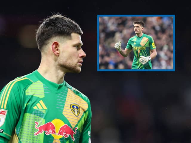 Illan Meslier is set to leave Leeds United. Newcastle's Nick Pope has been named as a potential replacement.