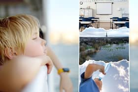 The effects of climate change could cost children days of school time each year, a government risk report says