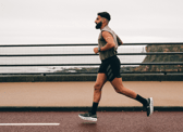 Joe Larkin is set to run approximately 1,200 miles from Madrid to South Shields.
