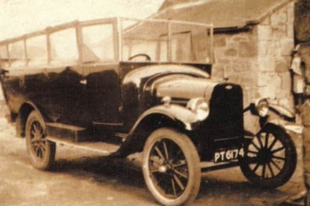 The PT 6174 which had a hood which could be folded down in fine weather.