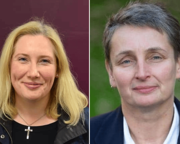 Emma Lewell (left), MP for South Shields, and Kate Osborne, MP for Jarrow and Gateshead East, are among more than 100 Labour rebels aiming to defeat the Government's welfare reforms.