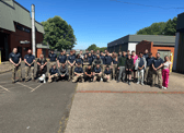 Schak has visited Newcastle's Military Preparation College visit as part of their Armed Forces Week celebrations.