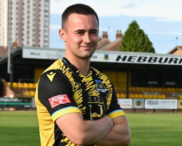 Hebburn Town have signed former Newcastle United academy defender Joe Oliver (photo Tyler Lopes)