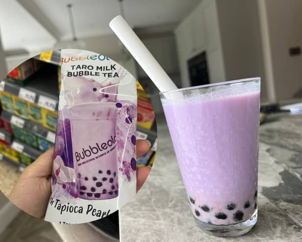 My attempt at bubble tea at home