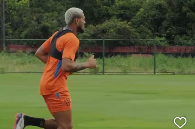 Joelinton has been training at former club Sport Recife.