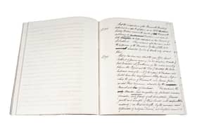 The works by Edward Backhouse which sold for £400 at auction.